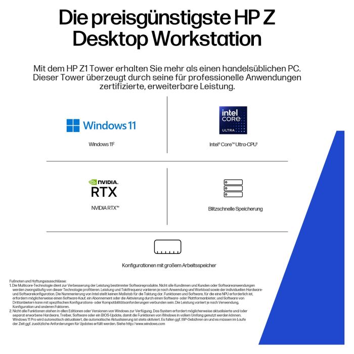 HP Z1 G1i Tower CU5 245/16GB/512GB/W11Pro 8