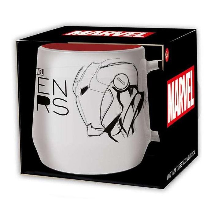 Taza de ceramica nova marvel en caja regalo 360 ml. Taza de ceramica nova marvel en caja regalo 360 ml.