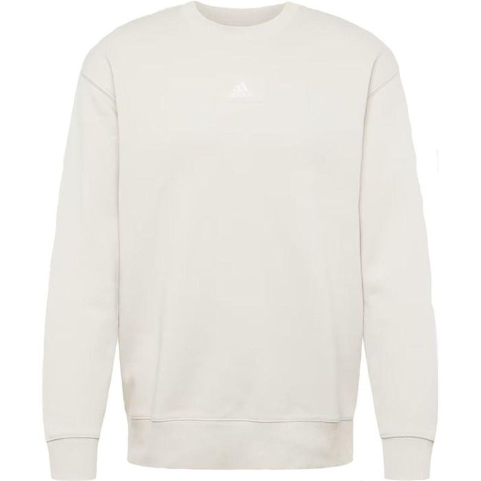 Sudadera sin Capucha Hombre Adidas FeelVivid Drop Shoulder Beige S 0 Sudadera sin Capucha Hombre Adidas FeelVivid Drop Shoulder Beige S 0