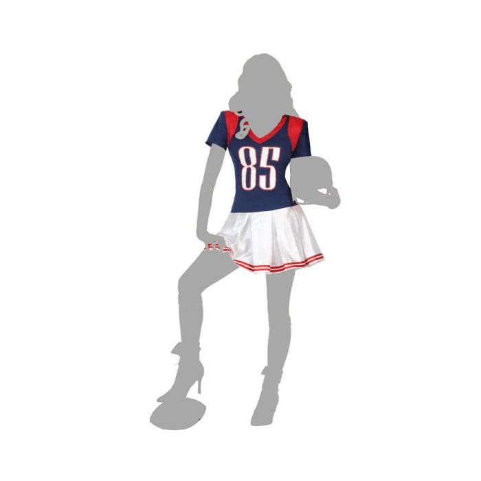 Disfraz Jugadora Rugby Mujer Adulto M-L 2 Disfraz Jugadora Rugby Mujer Adulto M-L 2