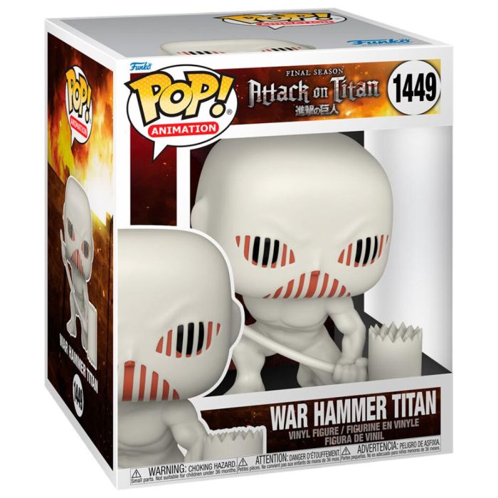 Figura POP Super Attack on Titan War Hammer Titan 15cm 1