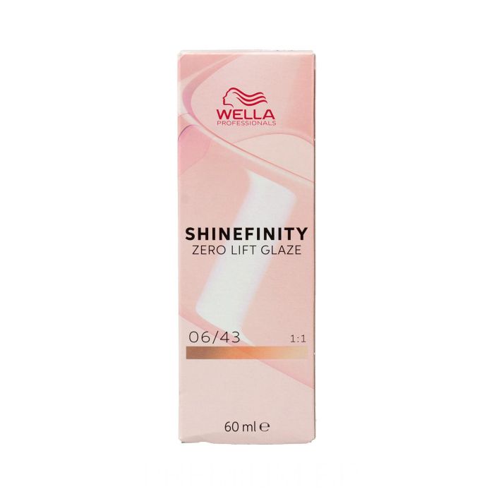 Wella Tinte Shinefinity 06/43 Semipermanente Ultrabrillante Cero Daño 60ml
