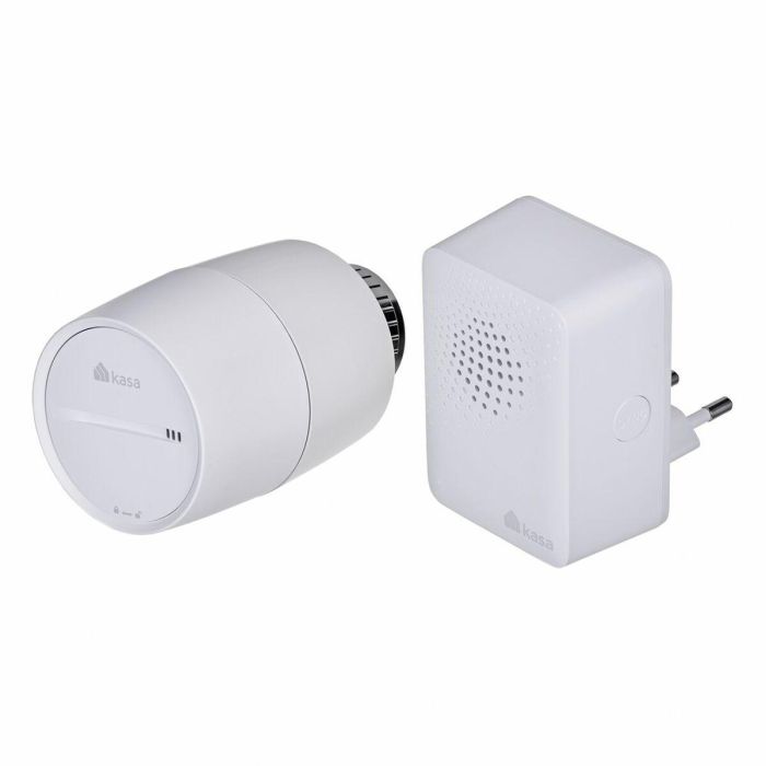 Kasa Smart KE100 KIT Válvula termostática de radiador Blanco, Control Giratorio, Pantalla LED, Uso Interior, Incluye Adaptadores RAV, RA 5 Kasa Smart KE100 KIT Válvula termostática de radiador Blanco, Control Giratorio, Pantalla LED, Uso Interior, Incluye Adaptadores RAV, RA 5