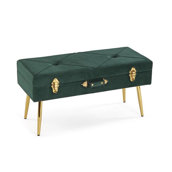 Pie De Cama Petto Verde Versa 42X80CM Pie De Cama Petto Verde Versa 42X80CM