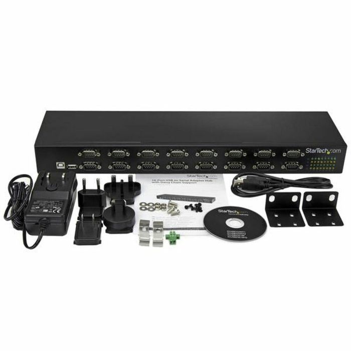 Hub USB Startech ICUSB23216FD Negro USB-RS232 Hub USB Startech ICUSB23216FD Negro USB-RS232