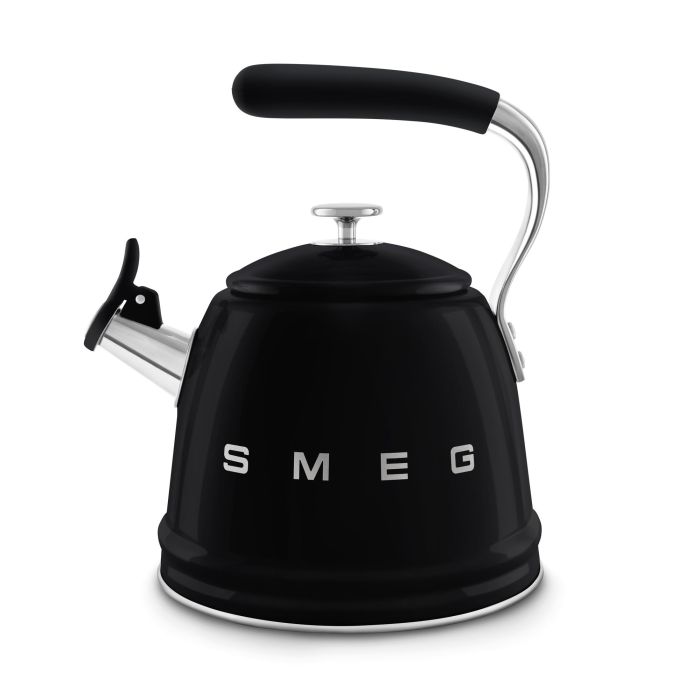 Smeg WKF01BL Hervidor de Cocina Diseño Estilo Años 50 Negro
