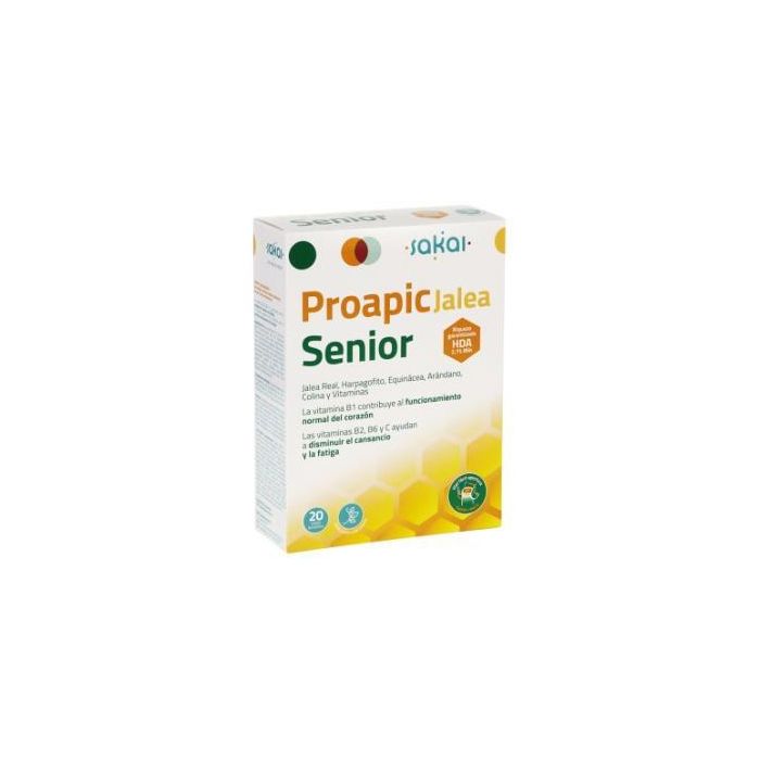 Proapic Jalea Real Senior 3ª Edad 20Amp. Proapic Jalea Real Senior 3ª Edad 20Amp.
