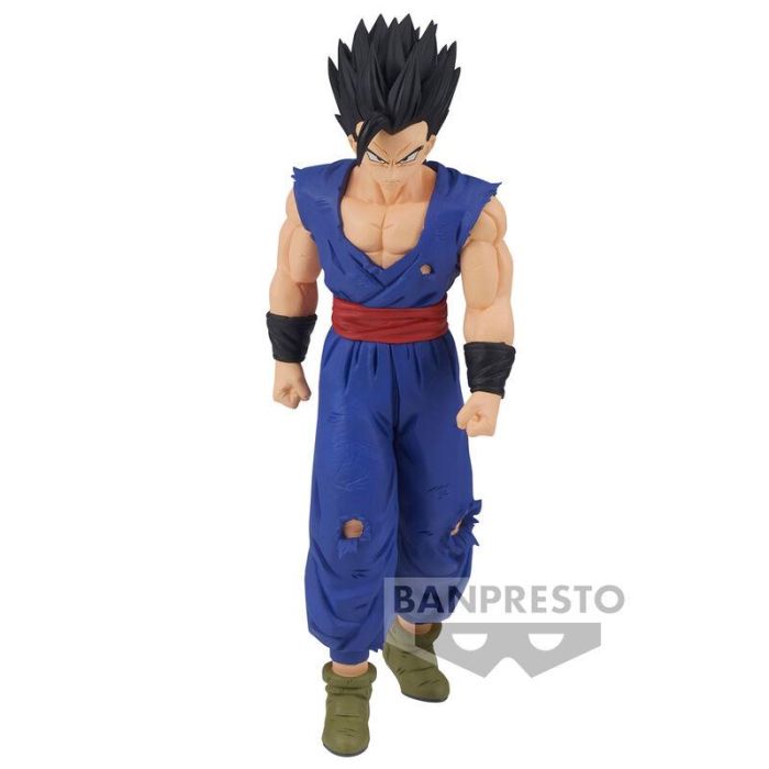 BANPRESTO Figura Son Gohan Ultimate Super Hero Solid Edge Works Dragon Ball Super 19cm