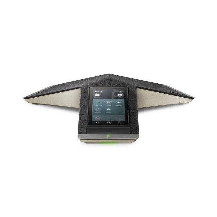 HP Poly Trio C60 Teléfono IP de Conferencias Microsoft Teams, PoE, WiFi, Bluetooth, Pantalla Táctil 5" (Sin Fuente Alimentación) 4