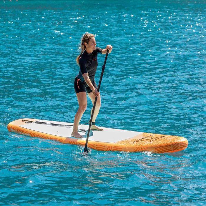 Tabla de Paddle Surf Hinchable 2 en 1 con Asiento y Accesorios Siros InnovaGoods 10'5" 320 cm 28 Tabla de Paddle Surf Hinchable 2 en 1 con Asiento y Accesorios Siros InnovaGoods 10'5" 320 cm 28