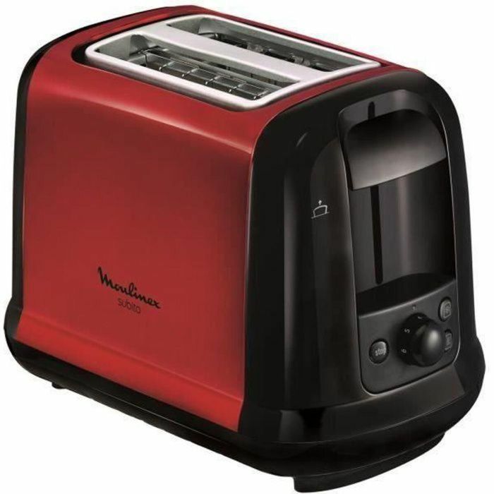 Tostadora Subito MOULINEX - LT260D11 - 2 ranuras - Rojo 2 Tostadora Subito MOULINEX - LT260D11 - 2 ranuras - Rojo 2