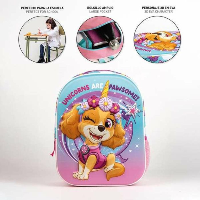 Mochila infantil 3D paw patrol skye 25.0 x 31.0 x 10.0 cm 2 Mochila infantil 3D paw patrol skye 25.0 x 31.0 x 10.0 cm 2