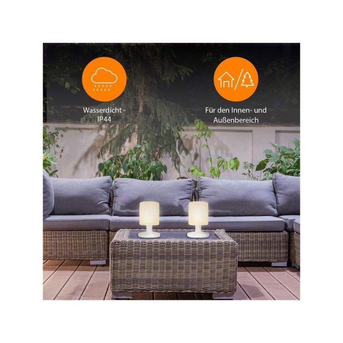 Farolillo Smartwares IDE-60067 Blanco Plástico 5 Farolillo Smartwares IDE-60067 Blanco Plástico 5