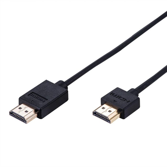 ROLINE 4K HDMI Ultra HD Kabel mit Ethernet aktiv ST/ST schwarz 2m 1 ROLINE 4K HDMI Ultra HD Kabel mit Ethernet aktiv ST/ST schwarz 2m 1