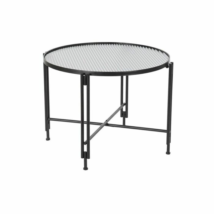 Mesa Centro Loft DKD Home Decor Negro 63 x 46 x 63 cm