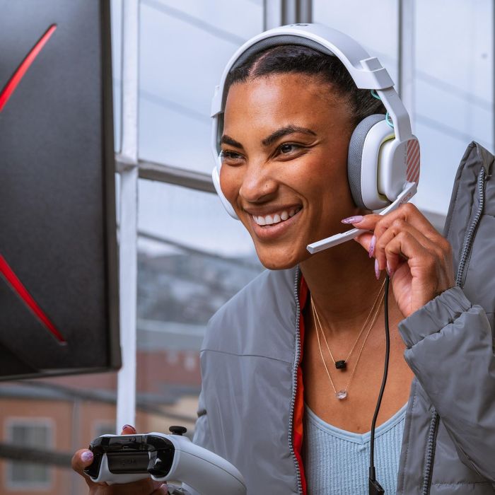 Logitech Astro Gaming A10 Gen 2 Headset con Cable, Auriculares de Diadema Cerrados, Conexión Jack 3.5 mm, Blanco, Compatible con PS 12 Logitech Astro Gaming A10 Gen 2 Headset con Cable, Auriculares de Diadema Cerrados, Conexión Jack 3.5 mm, Blanco, Compatible con PS 12