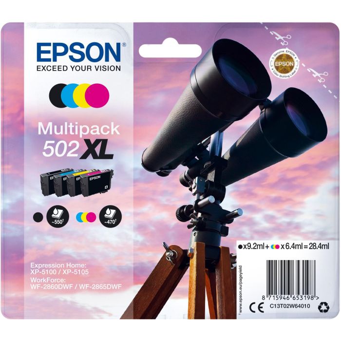 EPSON Multipack 4-colours 502XL Ink
