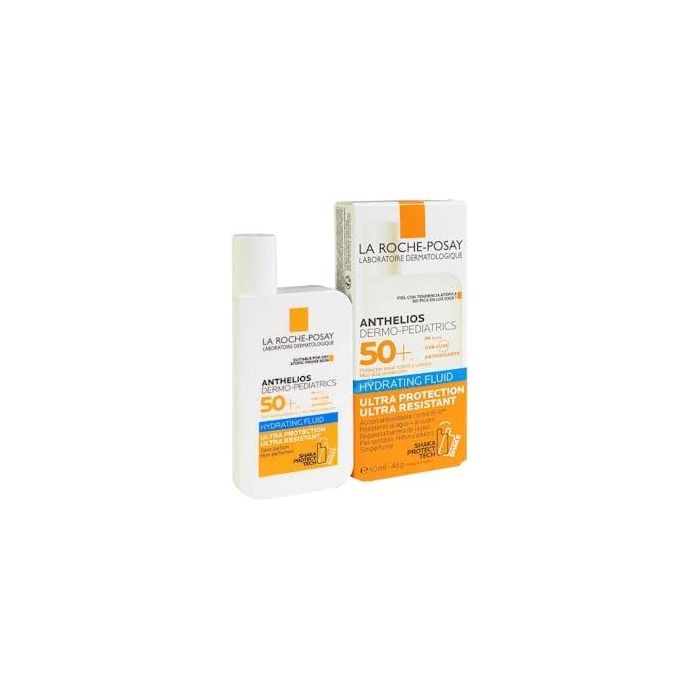 La Roche Posay Anthelios UV-MUNE 400 Fluido Hidratante Dermopediátrico SPF50+ Piel Sensible y Atópica 50 ml