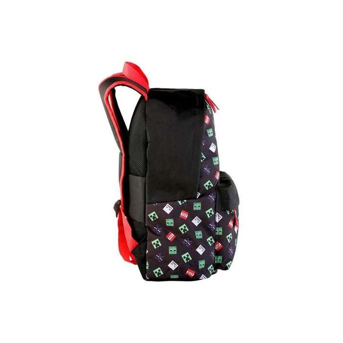 Mochila americana minecraft tnt adaptable a carro, espaldera acolchada.. 42 x 31 x 13.5 cm. 2 Mochila americana minecraft tnt adaptable a carro, espaldera acolchada.. 42 x 31 x 13.5 cm. 2