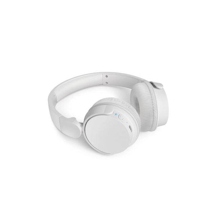 Philips TAH4209WT/00 Auriculares Inalámbricos Diadema con Micrófono Bluetooth 5.3, 55h Batería, Dynamic Bass, Plegables, Blancos 3