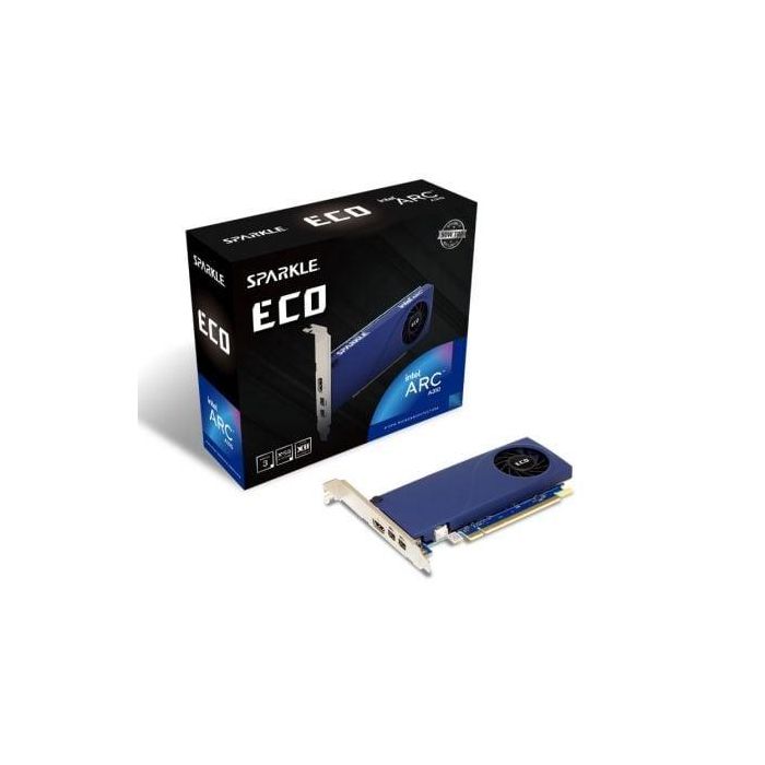 Tarjeta Gráfica Sparkle Intel Arc A310 ECO/ 4GB GDDR6/ Compatible con Perfil Bajo Tarjeta Gráfica Sparkle Intel Arc A310 ECO/ 4GB GDDR6/ Compatible con Perfil Bajo