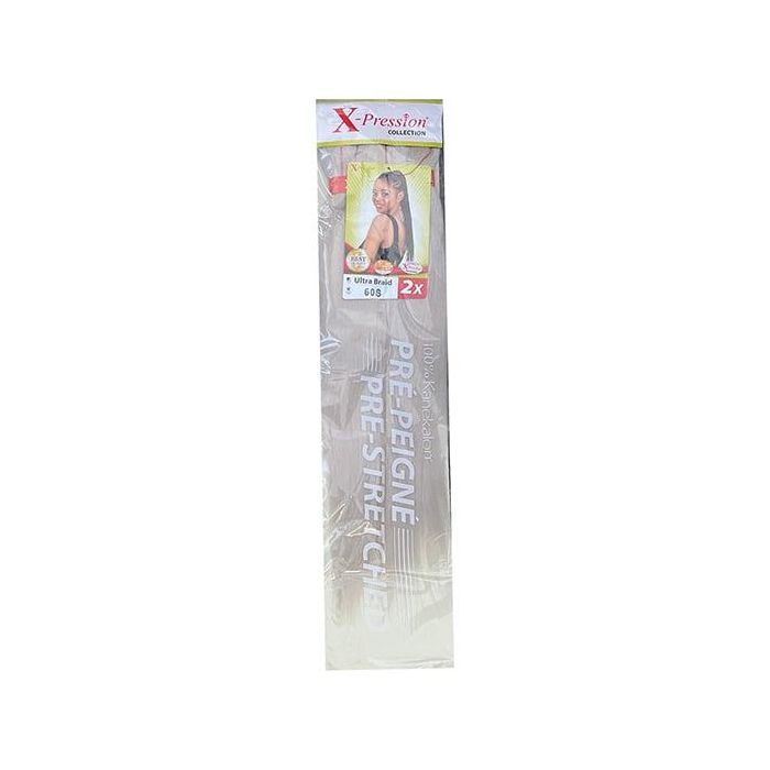 X-Pression X-PRESSION PRE-PEIGNE 60S (1X2) - Cabello sintético para trenzar