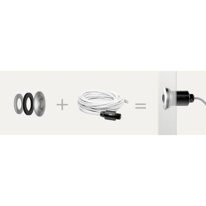 Axis Montage Covert/Pinhole F8212 TRIM RING 10er-Pack 2
