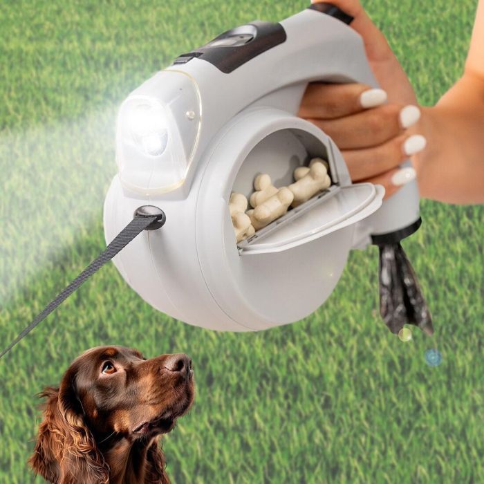 Correa Retráctil para Perros 6 en 1 Leashic InnovaGoods 0 Correa Retráctil para Perros 6 en 1 Leashic InnovaGoods 0
