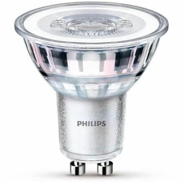 Philips PHI8718699776114 Paquete de 3 Bombillas LED GU10, 50W Equivalente, Luz Blanca Philips PHI8718699776114 Paquete de 3 Bombillas LED GU10, 50W Equivalente, Luz Blanca