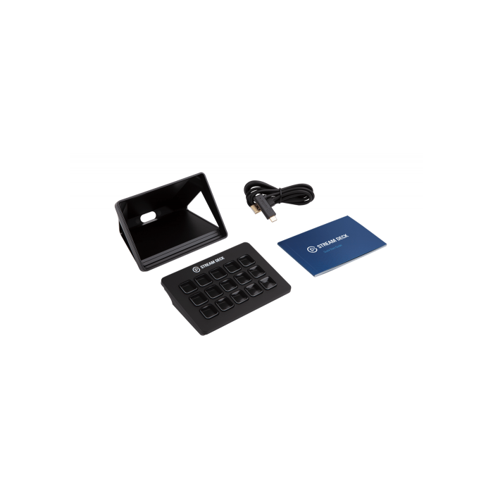 Elgato Stream Deck MK.2 10GBA9901 Negro - Controlador de 15 botones LCD programables para streaming y productividad 1 Elgato Stream Deck MK.2 10GBA9901 Negro - Controlador de 15 botones LCD programables para streaming y productividad 1
