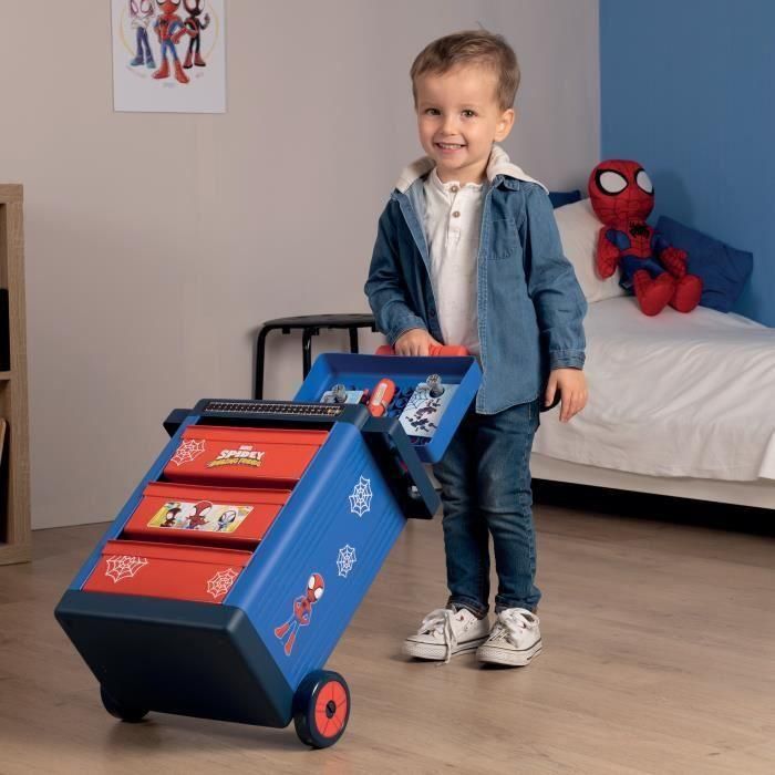 Smoby - Spidey - Carro de bricolaje 3 Smoby - Spidey - Carro de bricolaje 3