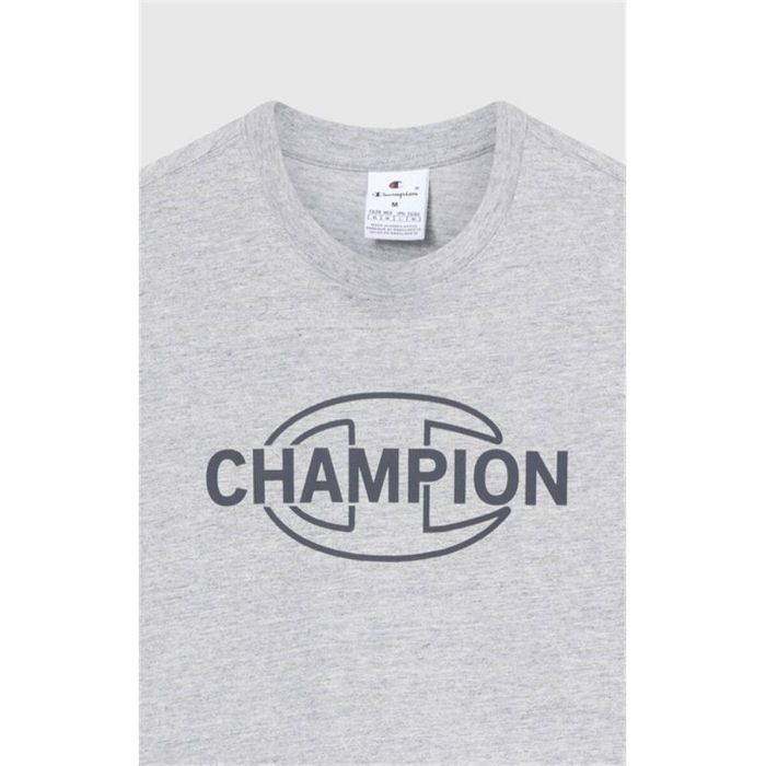 Camiseta de Manga Corta Hombre Champion Graphic Shop Gris claro 13-14 Años 1