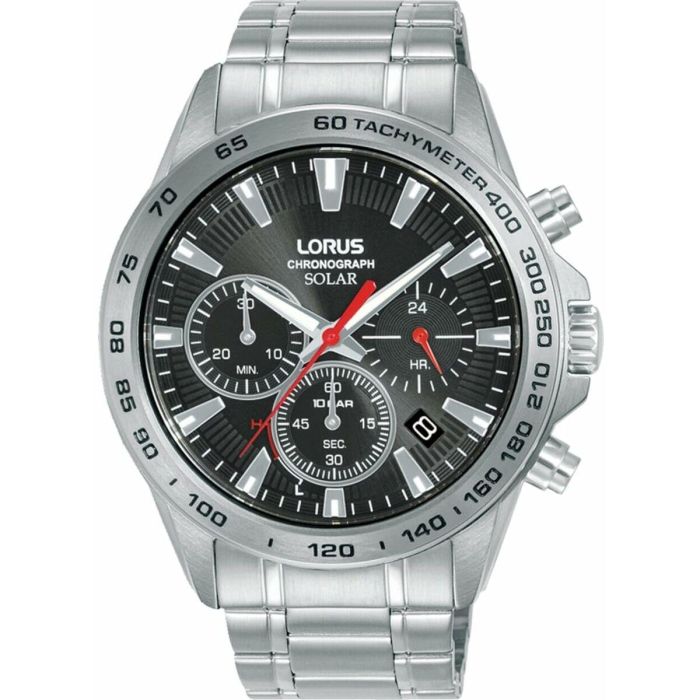 Reloj Hombre Lorus RZ501AX9 Negro Plateado Reloj Hombre Lorus RZ501AX9 Negro Plateado