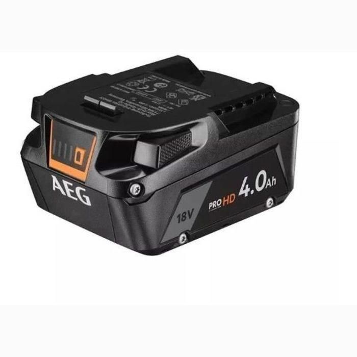 AEG - Batería de litio Pro 18 Volts 4 -0 Ah - Tecnología HIGH DEMAND. -L1840SHD 1