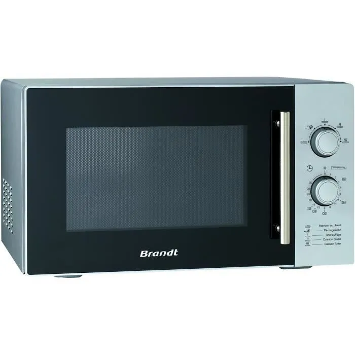 Brandt SM 2602S Microondas Monofunción 26 L 900 W Plateado Independiente 1