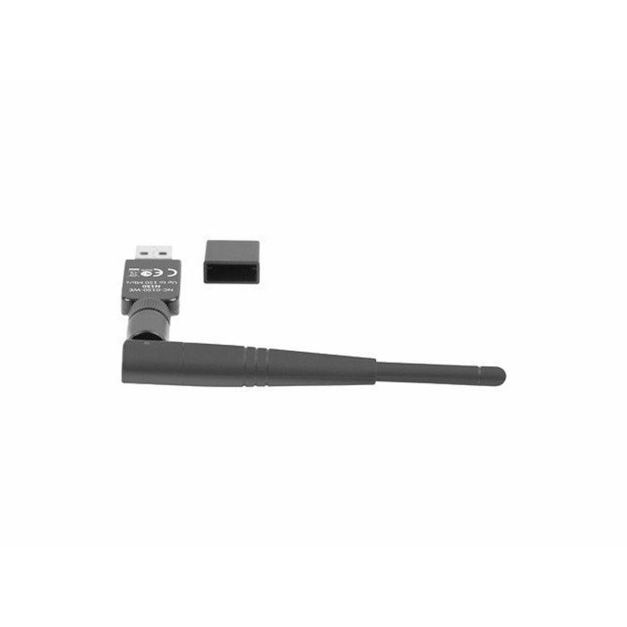 Lanberg Adaptador USB WiFi 150 Mbit/s, IEEE 802.11b/g/n, USB 2.0, Negro