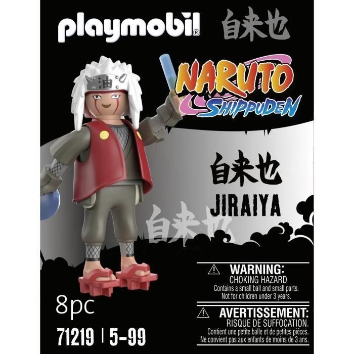 PLAYMOBIL 71219 Figura de Acción Jiraiya - Colección Naruto Shippuden para Niños +5 años 2 PLAYMOBIL 71219 Figura de Acción Jiraiya - Colección Naruto Shippuden para Niños +5 años 2