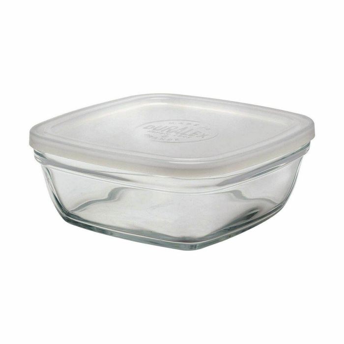 Fiambrera cuadrada Duralex Freshbox 1,15 litros, 17x7 cm, tapa transparente (8 Unidades) Fiambrera cuadrada Duralex Freshbox 1,15 litros, 17x7 cm, tapa transparente (8 Unidades)