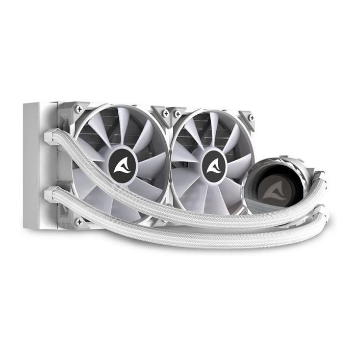 Sharkoon S80 RGB Kit de Refrigeración Líquida AIO 240mm Blanco