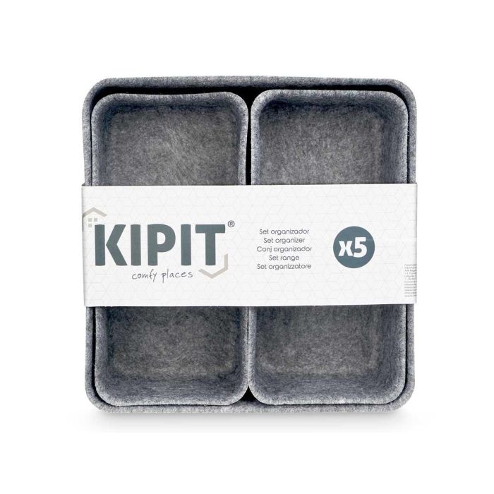 Set 5 Organizadores Surtidos Kipit 24X10CM (8 Unidades) 2 Set 5 Organizadores Surtidos Kipit 24X10CM (8 Unidades) 2