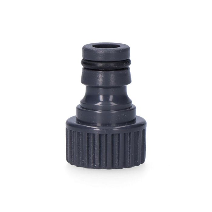 Edm Conector roscado hembra 1/2" polipropileno gris con tratamiento anti UV y anti algas 0 Edm Conector roscado hembra 1/2" polipropileno gris con tratamiento anti UV y anti algas 0