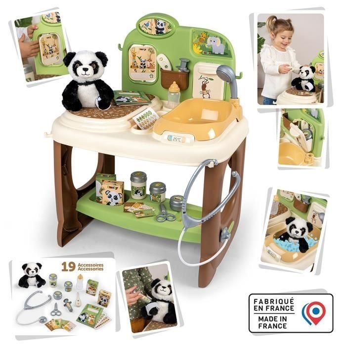 Smoby SMO3032163404064 Centro Veterinario Zoológico con 1 Peluche Panda y Múltiples Accesorios para Juego de Rol Interactivo 2 Smoby SMO3032163404064 Centro Veterinario Zoológico con 1 Peluche Panda y Múltiples Accesorios para Juego de Rol Interactivo 2