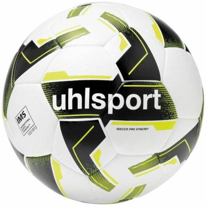 Balón de Fútbol Uhlsport Synergy 5 Blanco Caucho 5 Balón de Fútbol Uhlsport Synergy 5 Blanco Caucho 5