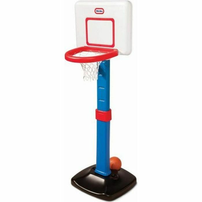 Little Tikes - Aro y pelota de baloncesto ajustables - A partir de los 18 meses