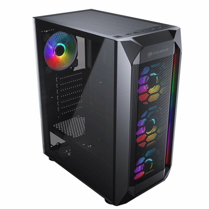Caja Semitorre ATX Cougar MX410 Mesh-G Negro 3 Caja Semitorre ATX Cougar MX410 Mesh-G Negro 3