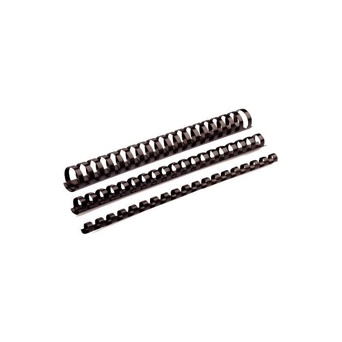 Fellowes Canutillo 32 mm Plástico Ovales Negro Pack 50 Ud Fellowes Canutillo 32 mm Plástico Ovales Negro Pack 50 Ud