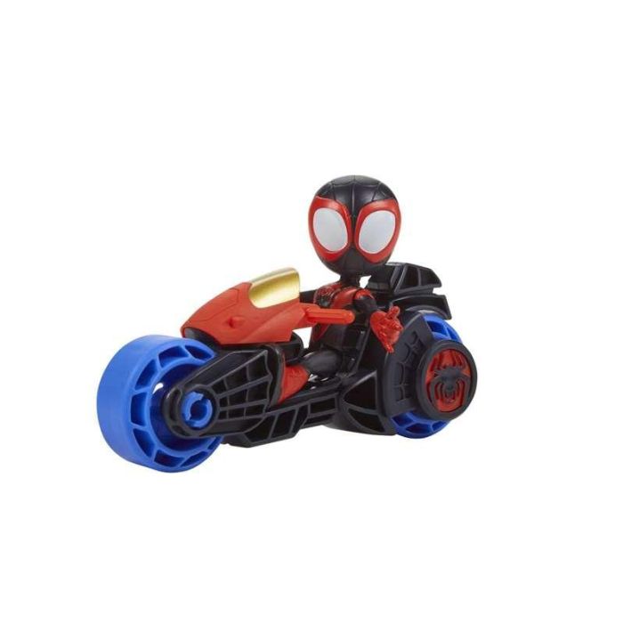 Figura spidey 10 cm con motocicleta - modelos surtidos 1