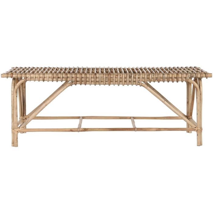 Banqueta Home ESPRIT Natural Mimbre 130 X 46 X 47 cm 4