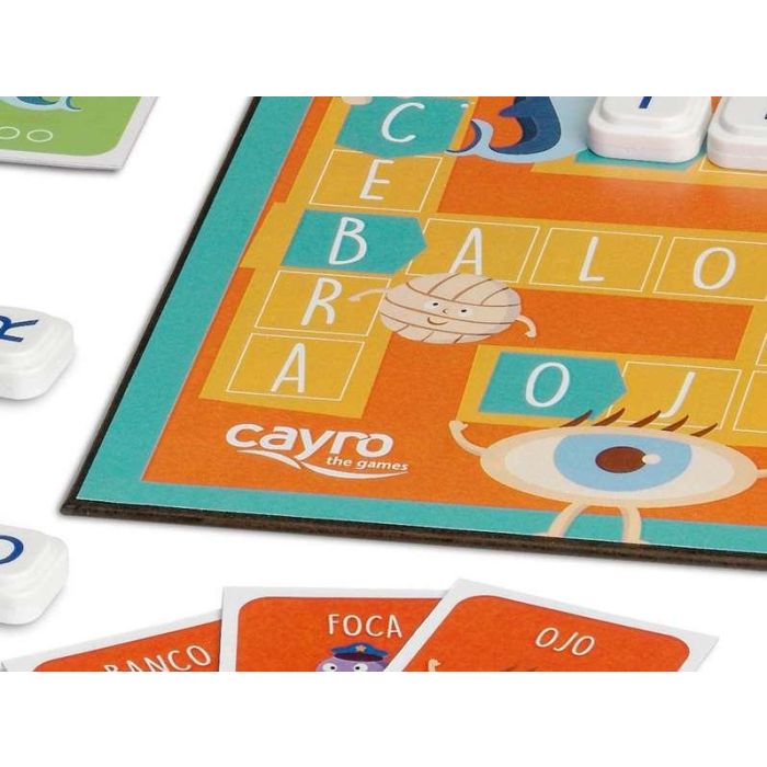 Cayro Juego de Palabras con 4 Versiones de Juego 36x25x3,5 cm 2