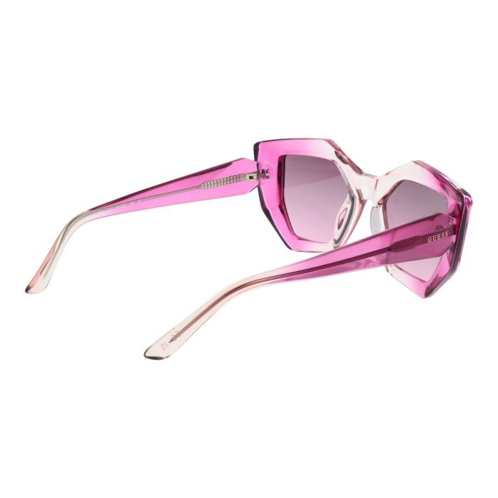 Guess Gafas GU7897 77T - Gafas de Sol para Mujer, Forma Geométrica, Fucsia/Burdeos Degradado, Cristal 50 mm 4 Guess Gafas GU7897 77T - Gafas de Sol para Mujer, Forma Geométrica, Fucsia/Burdeos Degradado, Cristal 50 mm 4
